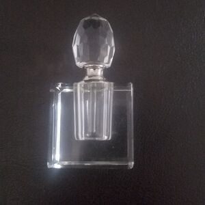 Vintage perfume bottle dipper screw top